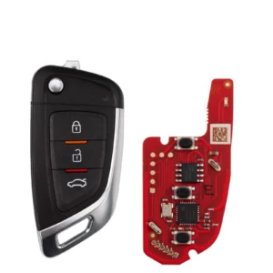 Updated From XKKF02EN Wireless Programming Xhorse XKKF05EN 2nd Generation Flip Type Wired Remote Key