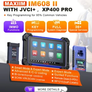 Professional autel Im608 II  Im608pro 2 Free G-BOX3 Locksmith Tools Key Programmer Scan OBD2 Vehicle Diagnostic Scanner Tool