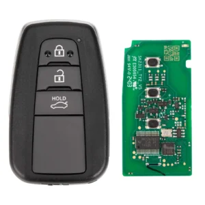 Autel IKEYTY8A3BL 3 Buttons 315/433 MHz Smart Key for Toytoa 8A Work with Autel KM100 KM100E