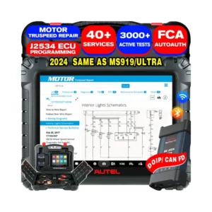 Autel Maxisys MS919 Scanner Same As MS Ultra ECU Programming Coding 40+ Reset Toplogy 2.0 up of MS909 Elite II 3K+Tests