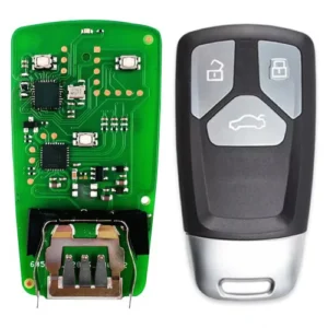 Xhorse XSMA41EN MLB Remote Key A.D A4 Model PCB with 3 Buttons Key Shell Work with MLB / VVDI2 / Key Tool Plus
