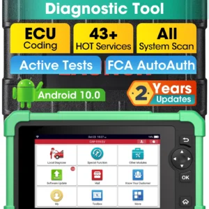 LAUNCH CRP919 EV Bidirectional Scan Tool for Electric Vehicles New Energy Cars ECU Coding CANFD&DOIP FCA AutoAuth Reset