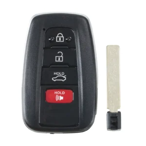 Smart Key Shell 3+ 1 Button for Lonsdor FT08 PH0440B FT11 H0440C Smart Key PCB for Toyota
