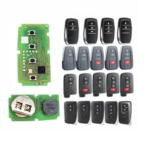 Xhorse Keys Circuit Board Case 312MHz~434MHz 4D 8A 4A VVDI XSTO01EN XM38 Smart Remote Key for Toyota/Lexus for Key Tool Max/PLUS