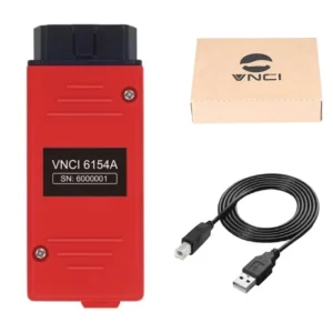 VNCI 2023 6154A DOIP ODIS 9.10 Plastic Car OBD2 Scanner VW AUDI Diagnostic Tools with CAN FD/DOIP 1-Year Warranty