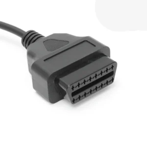 7-Pin Male OBD1 to 16-Pin OBD2 Adapter Cable Plastic Code Reader for Ford Vehicles