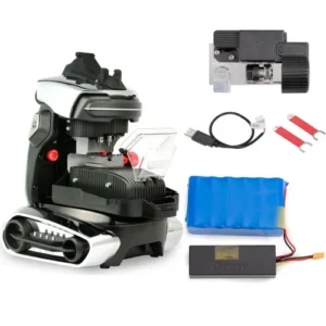 Automatic Car Key Cutting Machine 2m2 Pro Magic tank Key Cutting Machinary with Battery  F021 Clamp Add Hourse-key Cut Function