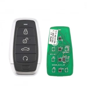 AUTEL IKEYAT004CL 4 Buttons Independent Universal Smart Key Autel IKEY Premium Style for Chrysler/Cadillac/Honda/Hyundai/Nissan