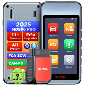 Professional AUTEL MaxiDiag MD906 Pro MD906PRO 906 Series CAN FD 11 Services Free Upgrade Full Systems Diagnostic Scanner Tool