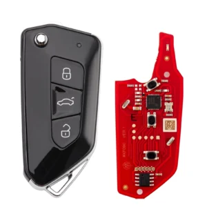 Second Generation All Black Buttons GAO8 Style Universal Wired Remote XHORSE XKGA83EN