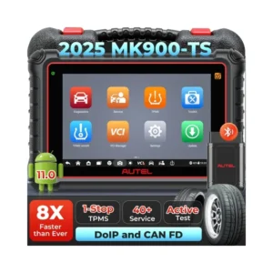 AUTEL MaxiCOM MK900-TS Full TPMS Function Bidirectional Scan Tool As MP900TS 40+ Service OE Full Diagnose CAN FD&DoIP  FCA